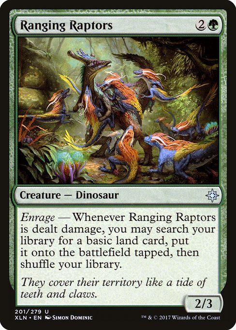 Ranging Raptors - Ixalan #201