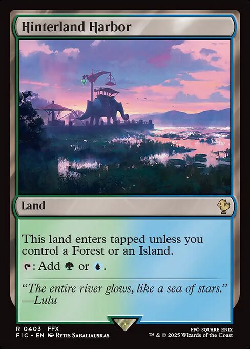 Hinterland Harbor - Final Fantasy Commander #403