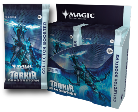 Magic: The Gathering Tarkir: Dragonstorm Collector Booster Display