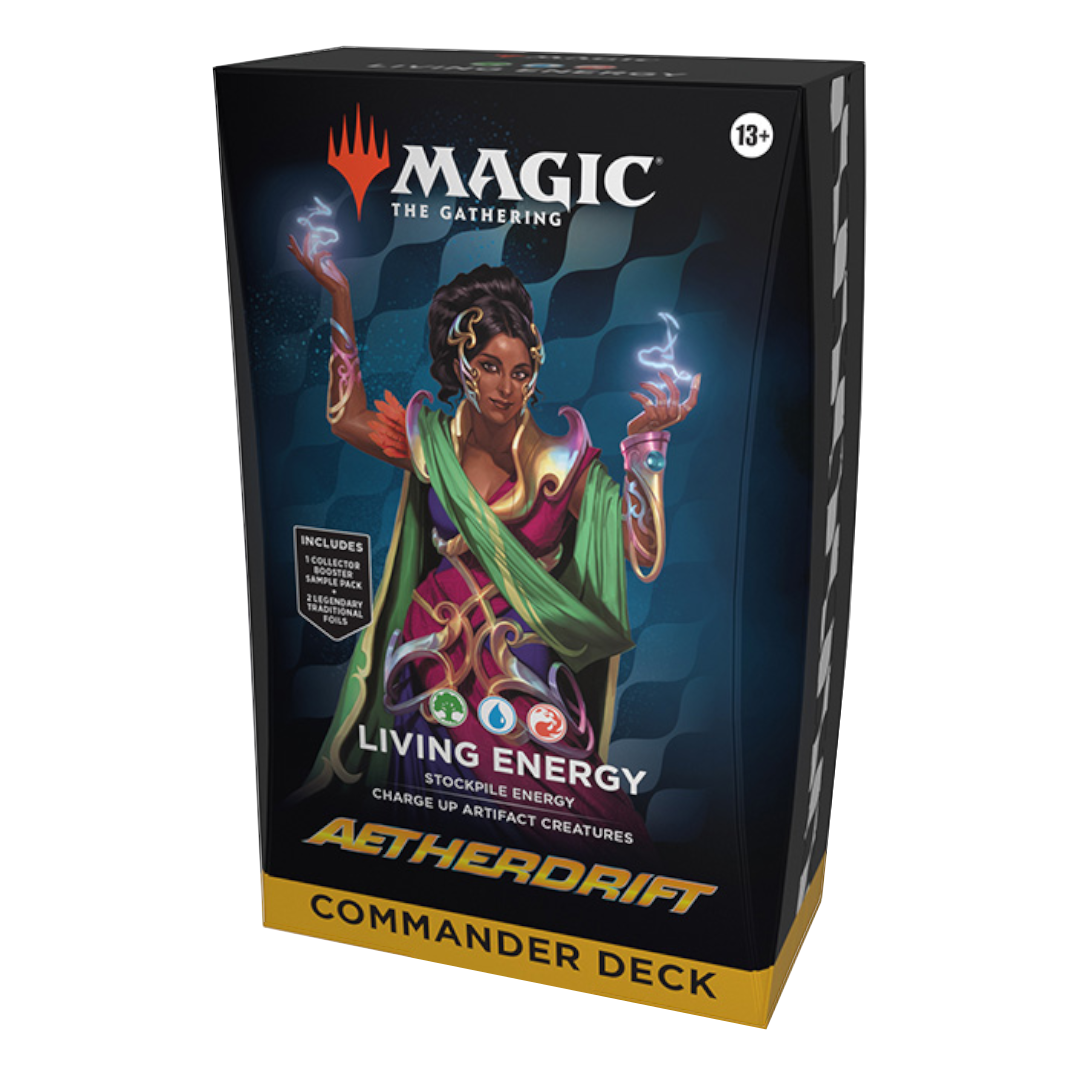 Magic: The Gathering Aetherdrift Commander Deck - Living Energy