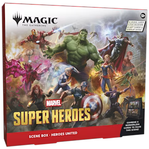 Magic the Gathering: Marvel Super Heroes Scene Box - Heroes United
