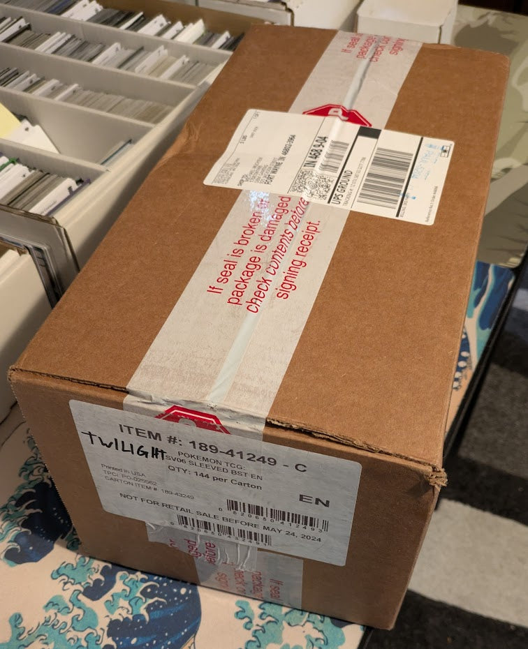 Twilight Masquerade Sleeved Booster Case (144 Packs) – Sealed