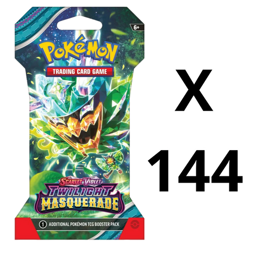 Twilight Masquerade Sleeved Booster Case (144 Packs) – Sealed