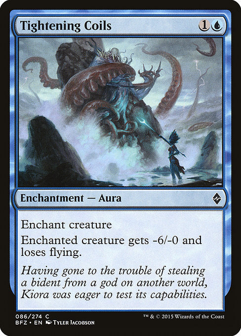 Tightening Coils - Battle for Zendikar #86