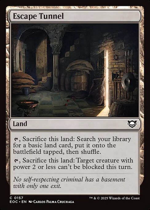 Escape Tunnel - Edge of Eternities Commander #157