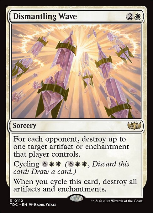 Dismantling Wave - Tarkir: Dragonstorm Commander #112