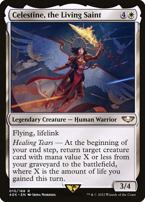 Celestine, the Living Saint - Warhammer 40,000 Commander #10