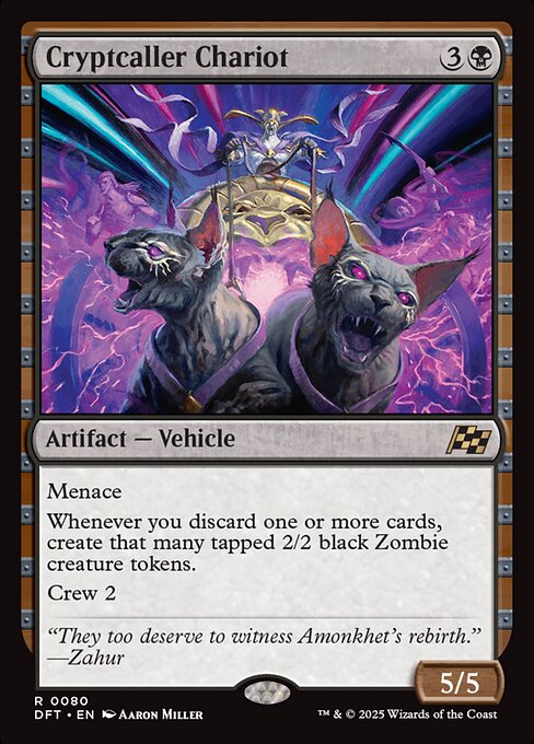 Cryptcaller Chariot - Aetherdrift #80