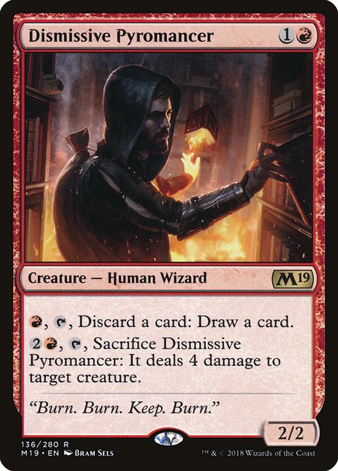 Dismissive Pyromancer - Core Set 2019 #136