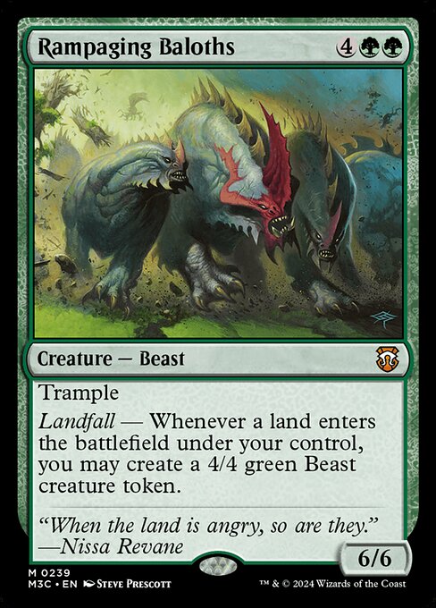 Rampaging Baloths - Modern Horizons 3 Commander #239