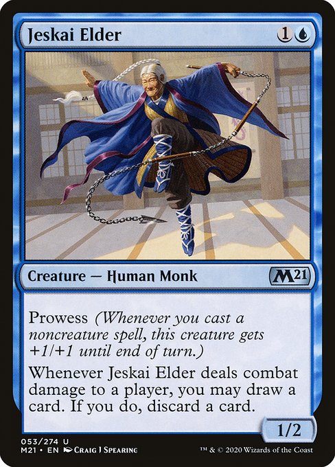 Jeskai Elder - Core Set 2021 #53