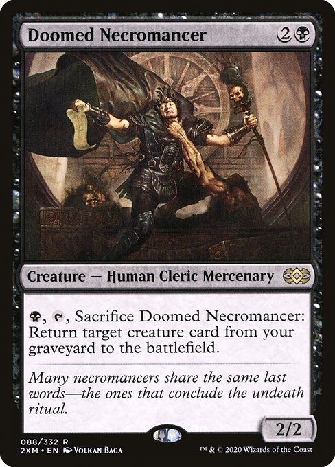 Doomed Necromancer - Double Masters #88