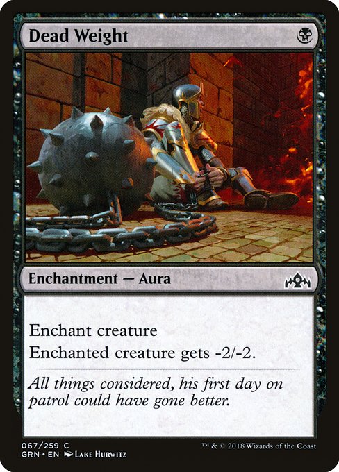 Dead Weight - Guilds of Ravnica #67
