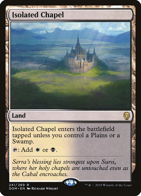 Isolated Chapel - Dominaria #241