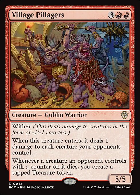 Village Pillagers - Lorwyn Eclipsed Commander #14