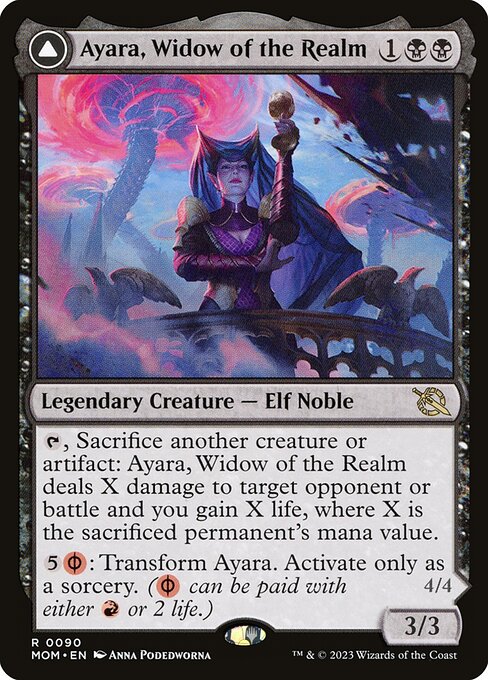 Ayara, Widow of the Realm - March of the Machine #90