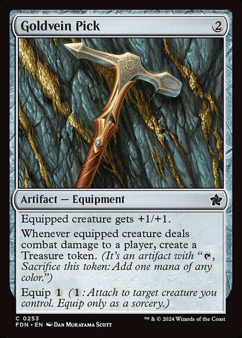 Goldvein Pick - Foundations #253