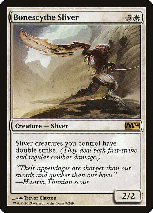 Bonescythe Sliver - Magic 2014 #9
