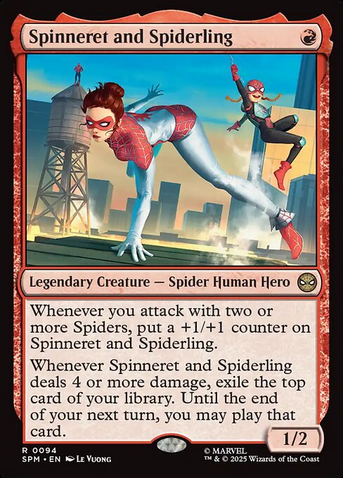 Spinneret and Spiderling - Marvel's Spider-Man #94