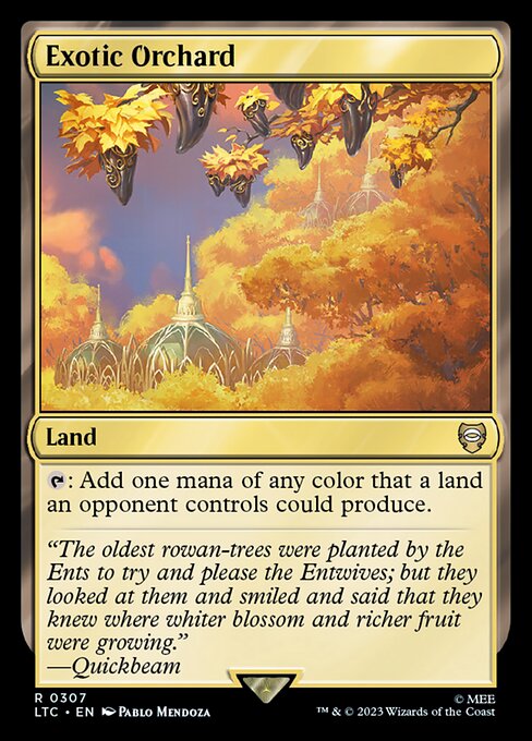 Exotic Orchard - Tales of Middle-earth Commander #307