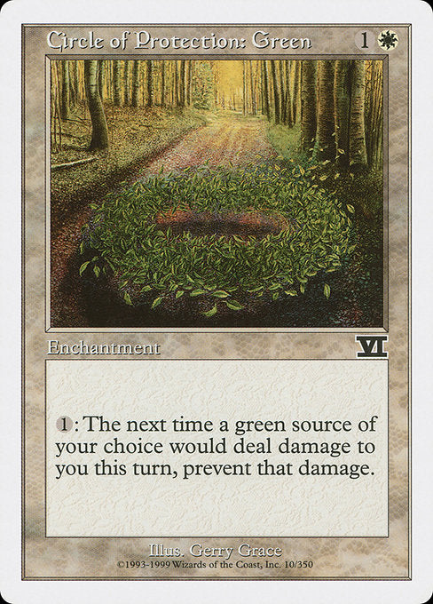 Circle of Protection: Green - Classic Sixth Edition #10