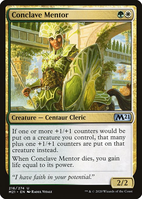 Conclave Mentor - Core Set 2021 #216