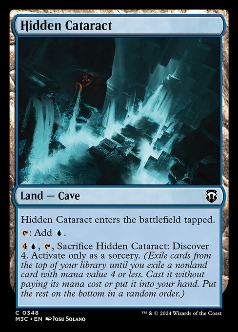 Hidden Cataract - Modern Horizons 3 Commander #348