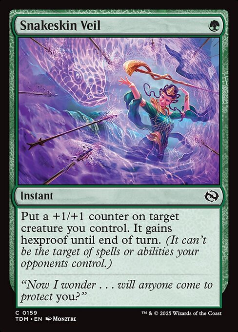 Snakeskin Veil - Tarkir: Dragonstorm #159