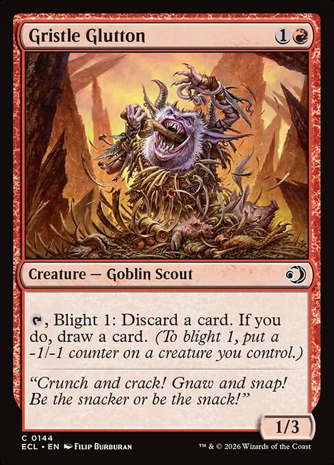 Gristle Glutton - Lorwyn Eclipsed #144