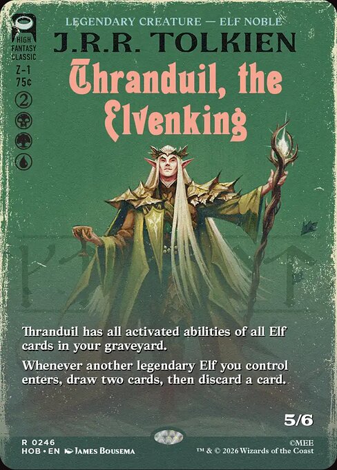 Thranduil, the Elvenking (Borderless) - The Hobbit #246