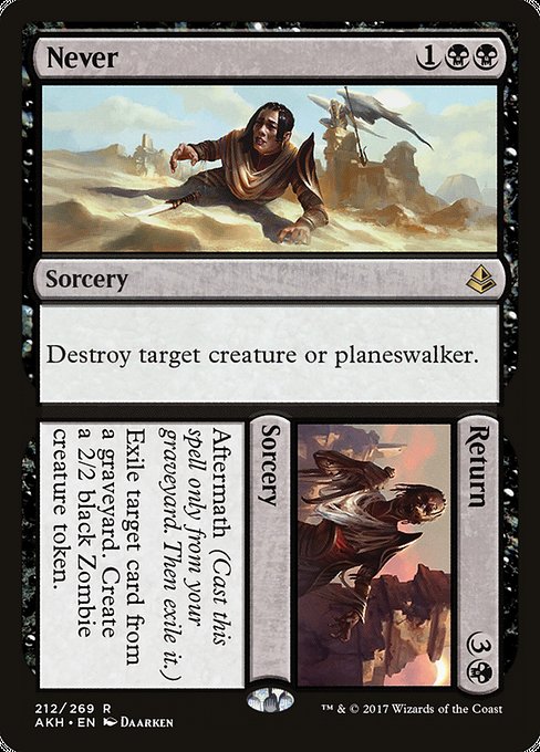 Never // Return - Amonkhet #212
