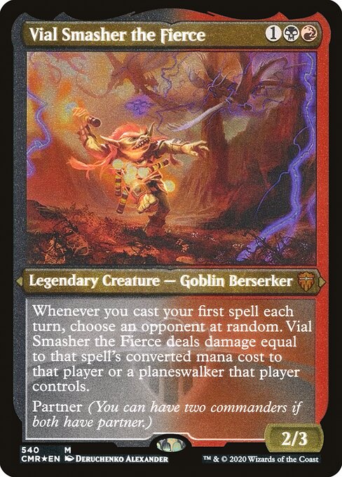 Vial Smasher the Fierce (Foil Etched) - Commander Legends #540