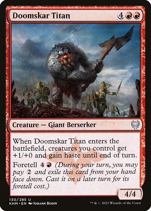 Doomskar Titan - Kaldheim #130
