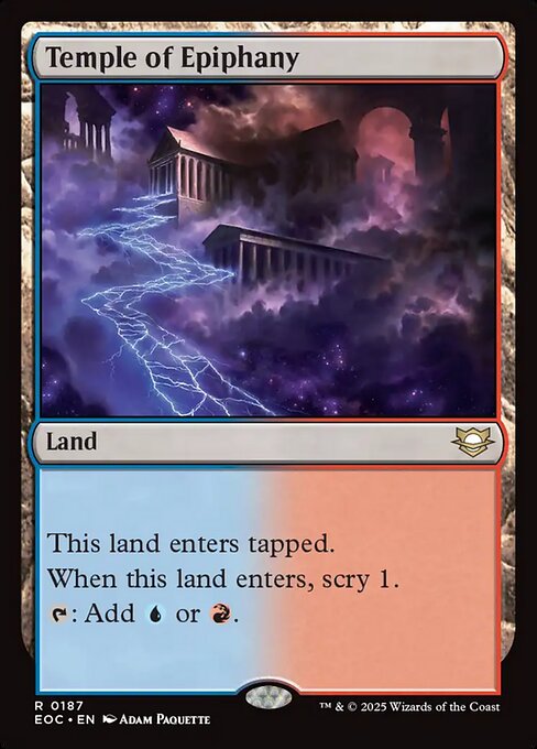 Temple of Epiphany - Edge of Eternities Commander #187
