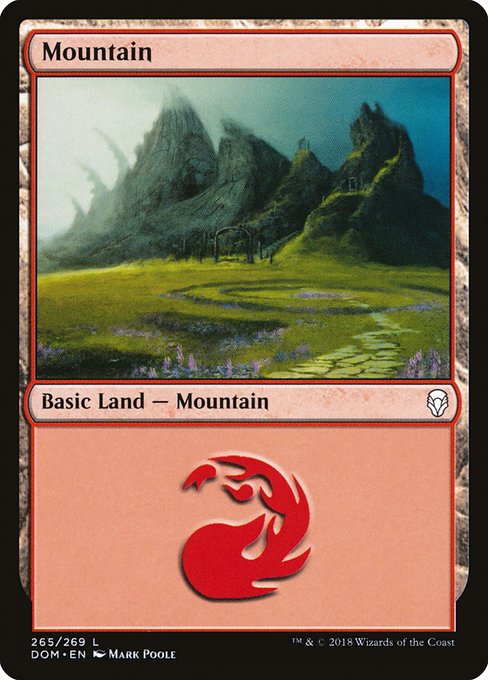 Mountain (265) - Dominaria #265