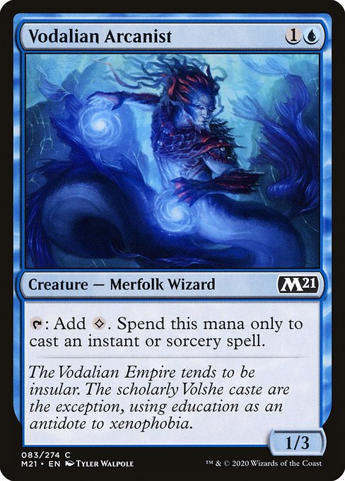 Vodalian Arcanist - Core Set 2021 #83