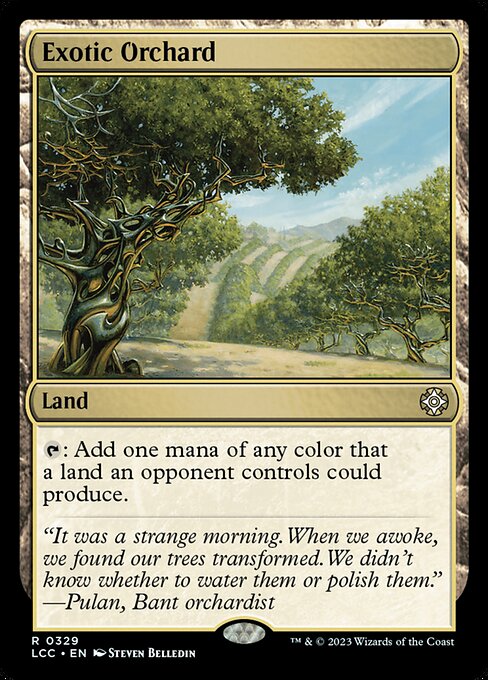 Exotic Orchard - The Lost Caverns of Ixalan Commander #329