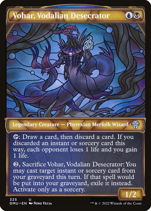Vohar, Vodalian Desecrator (Showcase) - Dominaria United #325