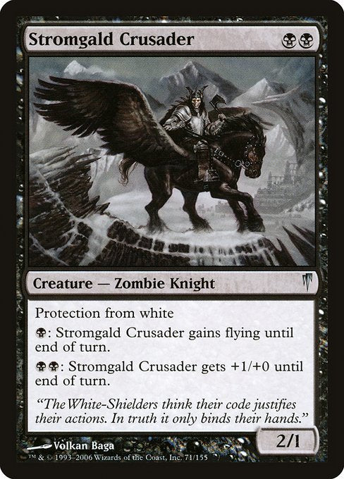 Stromgald Crusader - Coldsnap #71