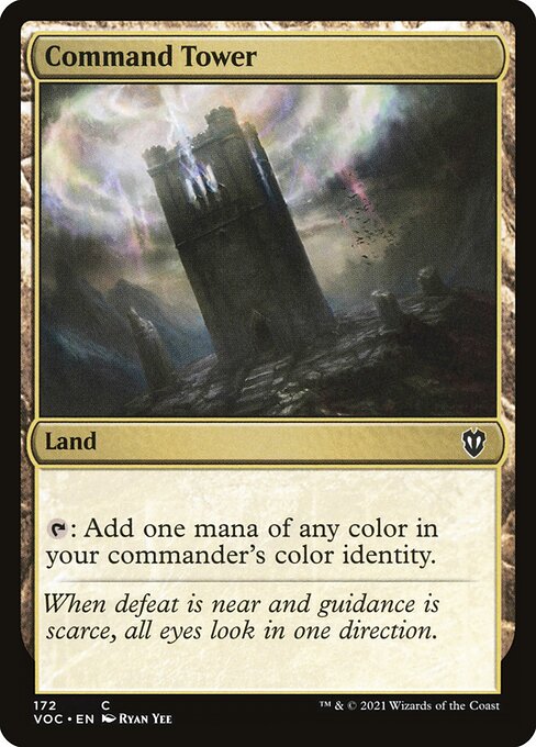 Command Tower - Crimson Vow Commander #172