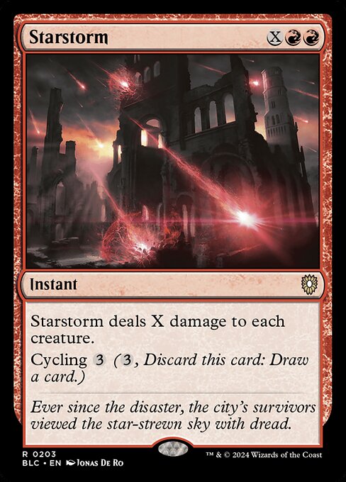 Starstorm - Bloomburrow Commander #203