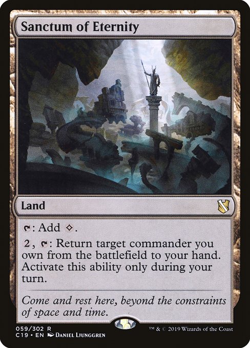 Sanctum of Eternity - Commander 2019 #59