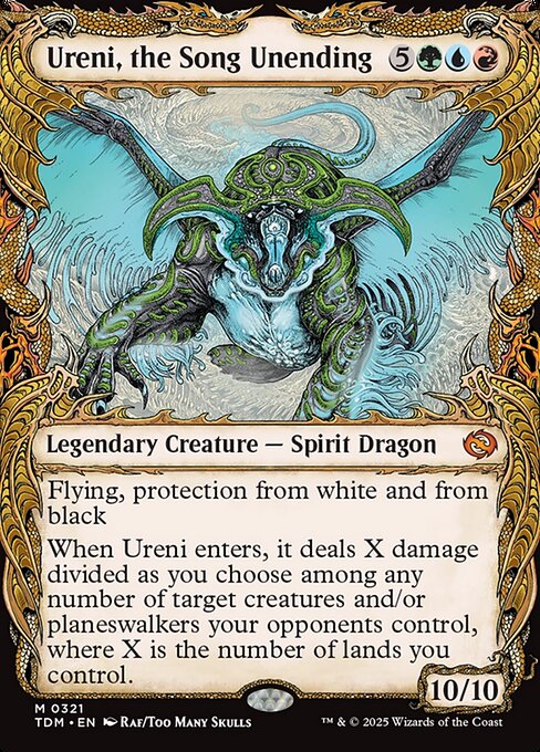 Ureni, the Song Unending (Showcase) - Tarkir: Dragonstorm #321