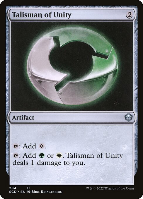 Talisman of Unity - Starter Commander Decks #284