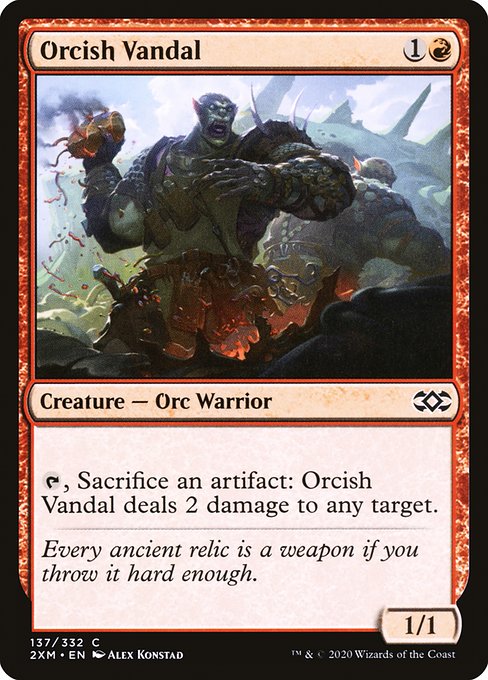 Orcish Vandal - Double Masters #137