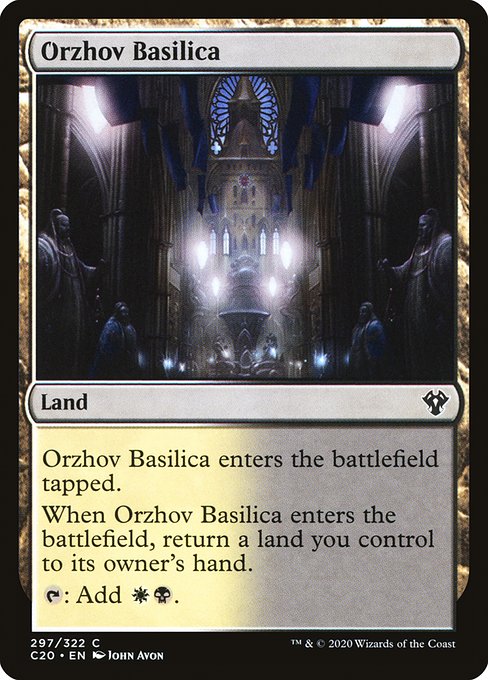Orzhov Basilica - Commander 2020 #297