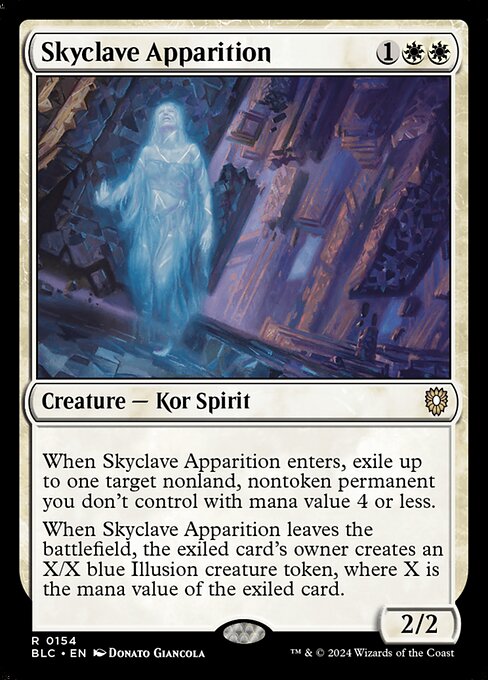 Skyclave Apparition - Bloomburrow Commander #154