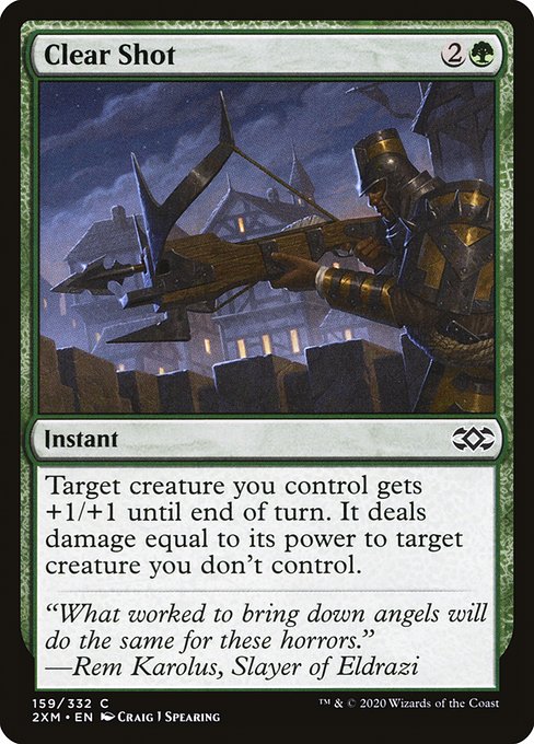 Clear Shot - Double Masters #159