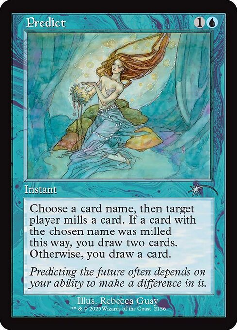 Predict (Retro Frame) - Secret Lair Drop #2156