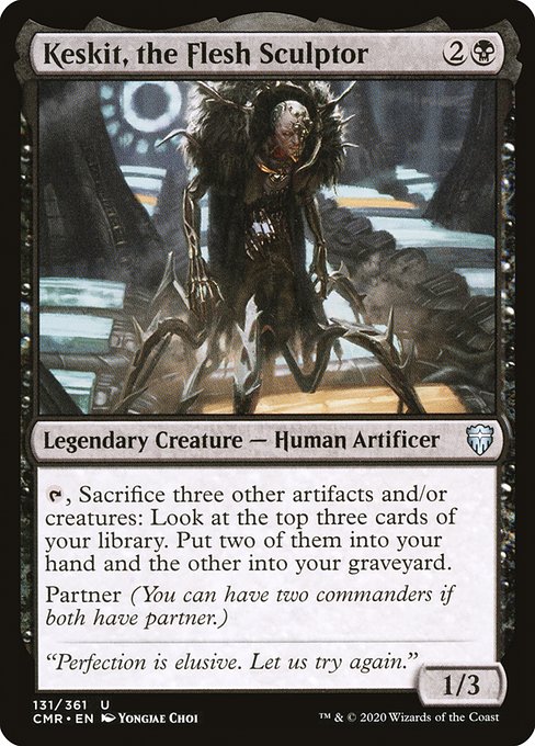 Keskit, the Flesh Sculptor - Commander Legends #131